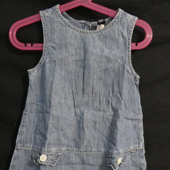 Y2K | BABY GAP - Toddler | 3 years | Casual Sleeveless Denim Dress - Picture 6 of 15